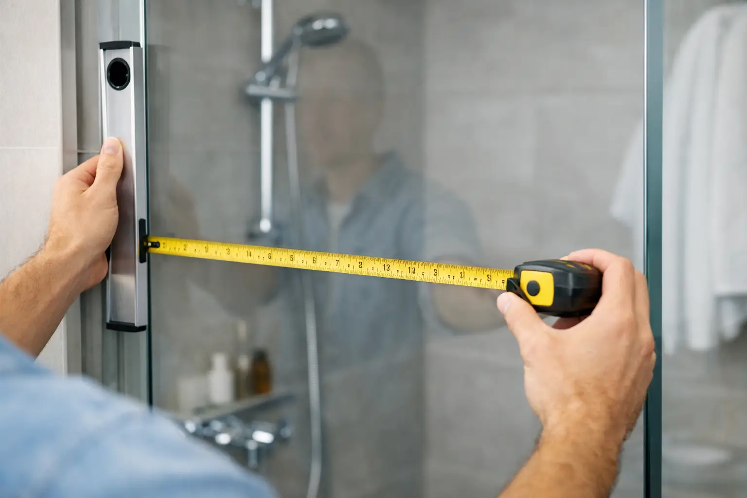 How to Measure Shower Door Opening Accurately